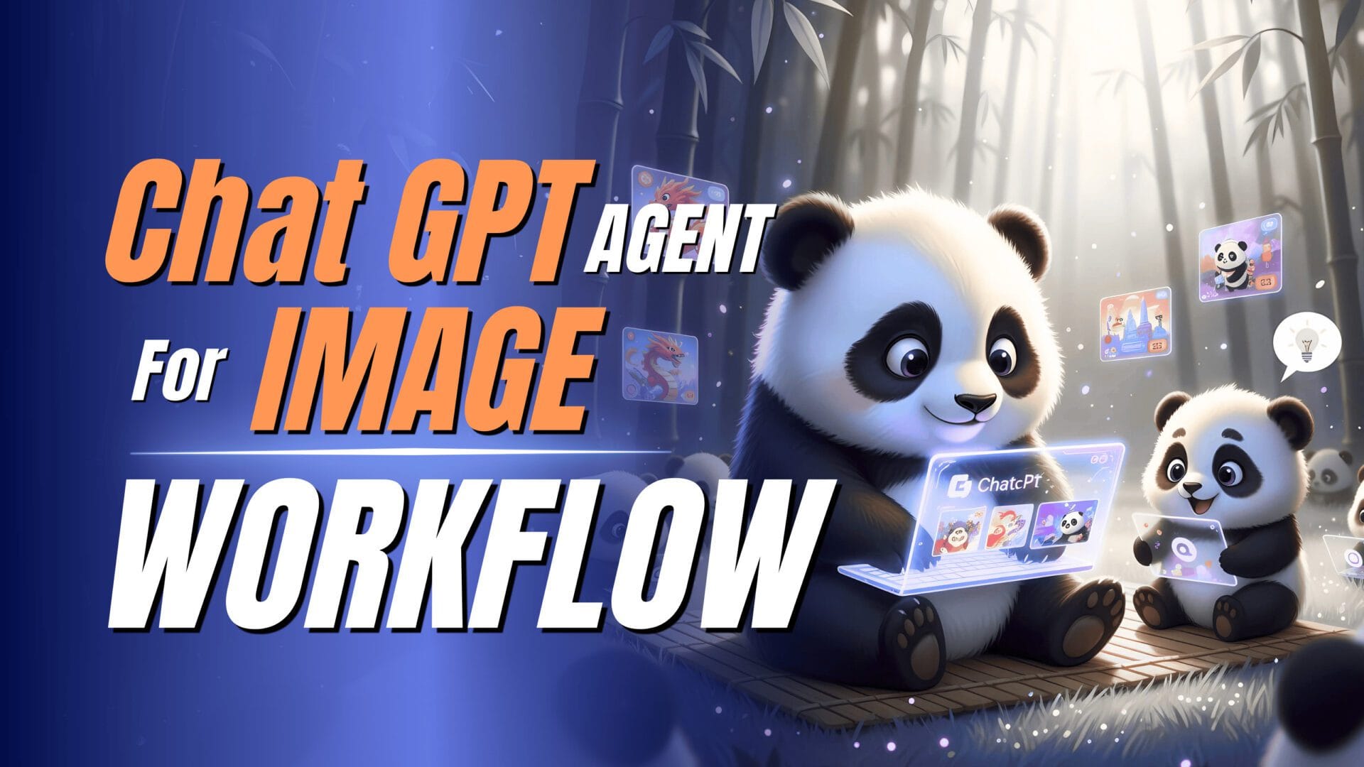 Chat GPT agent for Image Workflow
