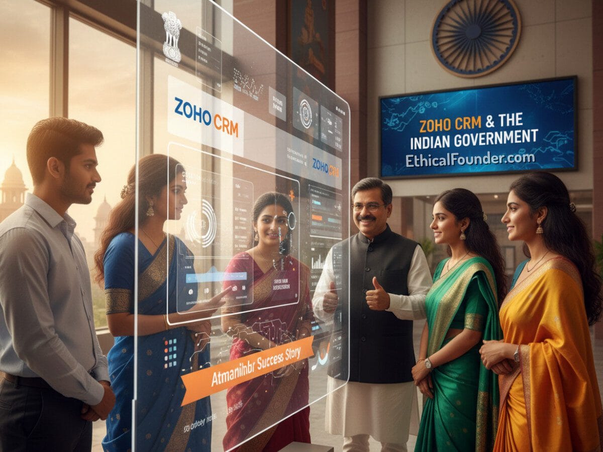 FREE ZOHO CRM, ZOHO CRM: The Complete Business Tools Guide for Indian MSMEs & Startups, zoho one, zoho vs salesforce, Narendra Modi on Zoho crm, Indian Govt ZOHO CRM