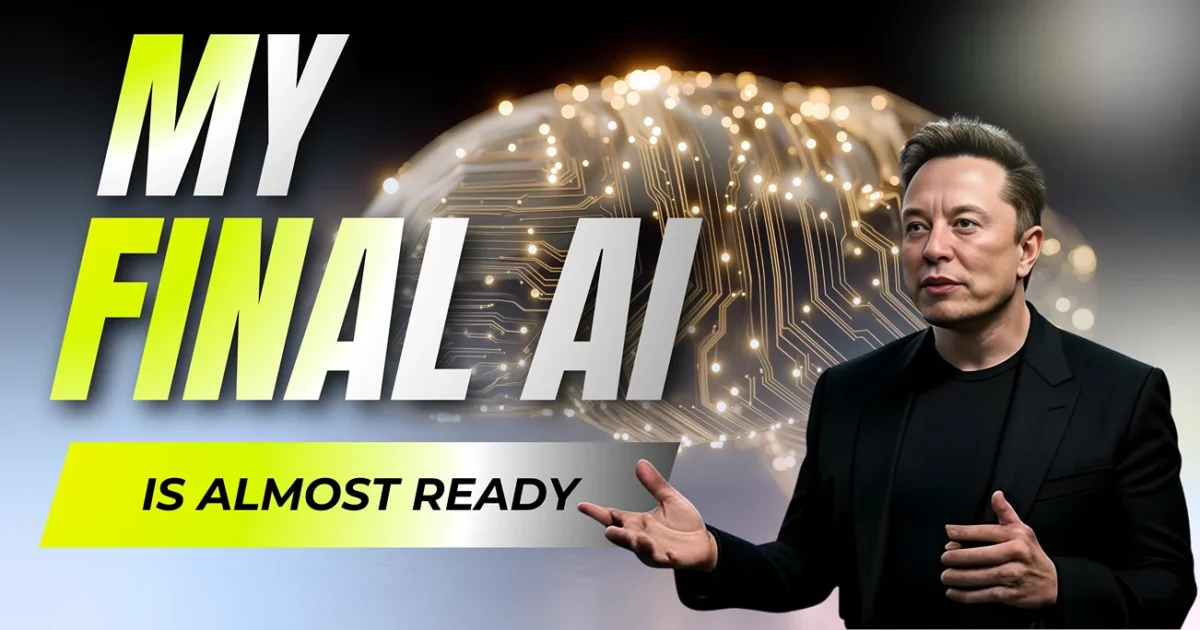 Elon Musk announces "My Final AI is almost ready" – the last AI tool ASI superintelligence by xAI 2026