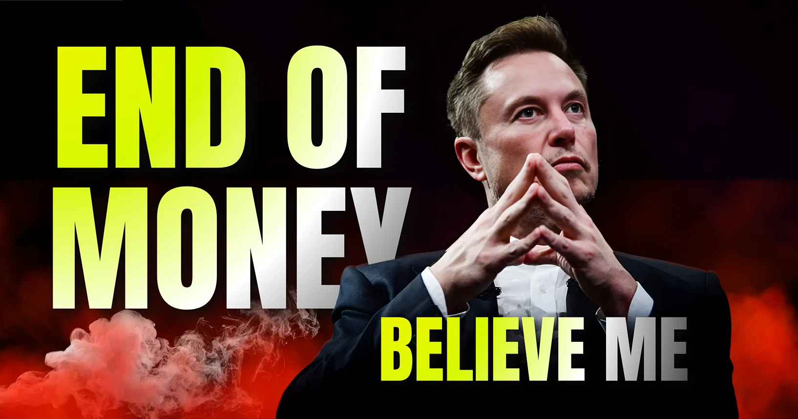 Elon Musk's bold prediction for the End of Money and the future of currency.