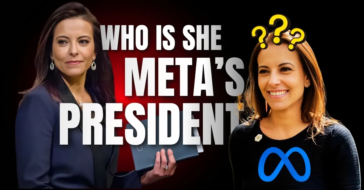An image of Dina Powell McCormick, highlighting her critical new role in Meta’s management team and the expected impact on the company’s future strategy.